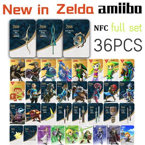 nfc tag card zelda|amiibo Zelda botw list.